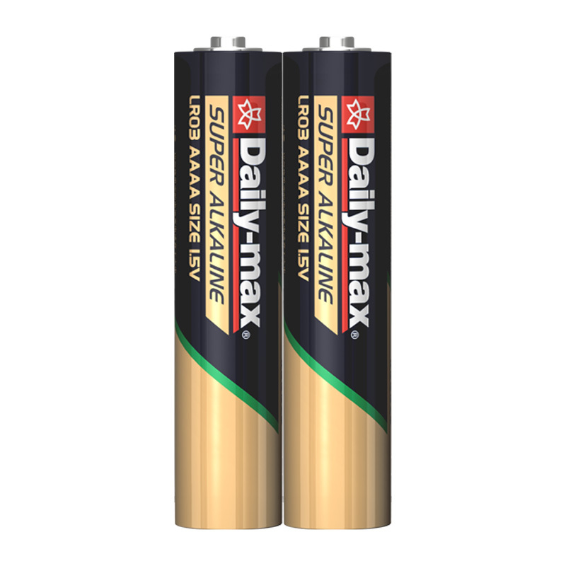 LR03 Black Gold-2S Industrial Alkaline Battery