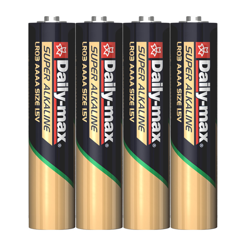 LR03 Black Gold-4S Industrial Outfit Alkaline Battery