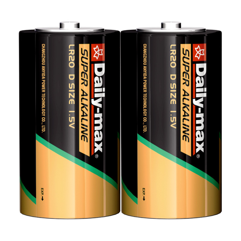 LR20 Black Gold-2S Alkaline Battery